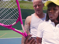 Anal, Verga grande, Negro, Ébano, Madres para coger, Mamá, Pequeña