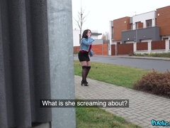 Duży kutas, Brunetka, Hardcore, Pieniądze, Publiczny, Cipka