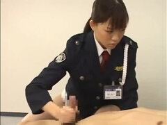 Japanese Police Woman Fucks Inmate