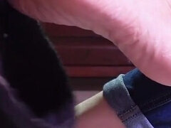 Amateur, Europeo, Fetiche de pies, Solo