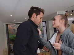 Stor kuk, Stora tuttar, Avsugning, Närbild, Hardcore, Hd, Enorm kuk, Tatuering