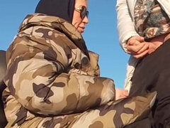 Seduced Stepmother in the Field in Winter