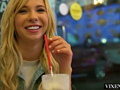 VIXENPLUS Tiny And tight Babe gets her asshole stretched out