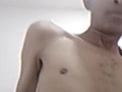 Young Masturbate in the Bed of His Uncle