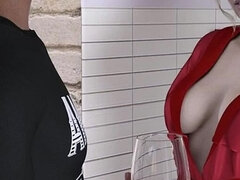 Tredimensionell, Stora tuttar, Otrohet, Game, Mogen, Milf, Mamma, Fru