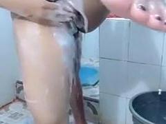 Amatør, Babe, Par, Hardcore, Indonesisk, Dusj, Pupper