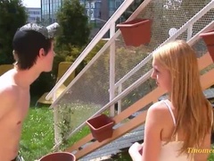 18, 금발의, 커플, 청소년