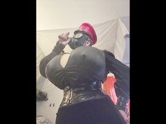 Americano, Tacchi, Sborrando, Donna con pene