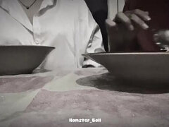 Asian Teen GF Gives Hot Handjob in Public Noodle Restaurant - Tinder Date Gone Wild!