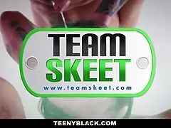 Teenyblack - spectacular black teen (Kiki Star) gets a deep dicking