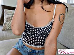 Blasen, Braunhaarige, Besamung, Spermaladung, Handjob, Hd, Latina, Titten