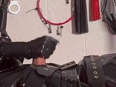 素人, 緊縛, ボンデージ, 手コキする, ゴム, 拘束