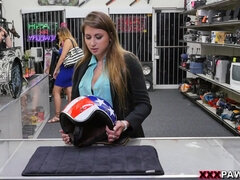 Ivy Rose gets pounded in the pawnshop