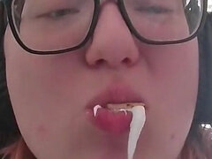 Eating Some Gooey Smores! Asmr Chewing