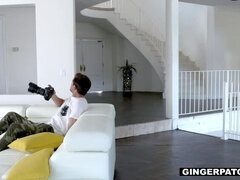 Stunning Scarlett Mae getting fucked by her big-dicked boyfriend