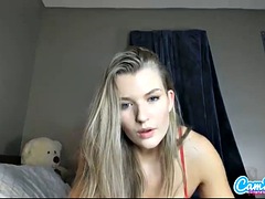 Leie, Grosse titten, Blondine, Faustfick, Handjob, Masturbation, Solo, Titten