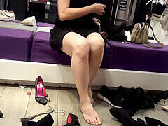 Amatør, Dominerende kvinne, Fotjobb, Hjemmelaget, Moden, Milf, Elskerinne