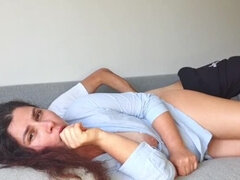 StepMom Gets Fucked by Her Son on the Couch