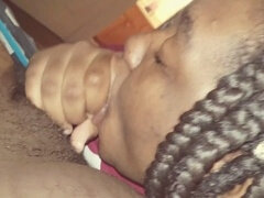 Grosser schwanz, Schwarz, Blasen, Schwarz