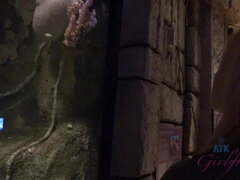 아마추어, 화장실, 금발의, 여자친구, 셀카, 보지, 빼빼한, 젖가슴