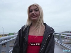 Blond, Kukk suging, Pikk, Kjole, Synsvinkel, Offentlig, Realitet, Tynn