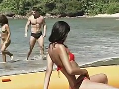 Baben, Svart, Blondin, Brunett, Sammanställning, Ebenholts, Fetisch, Hardcore