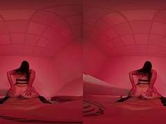 Dreidimensional, Sadomasochismus, Grosser schwanz, Blondine, Fesselspiele, Fetisch, Hardcore, Pov
