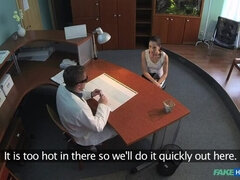 Amatör, Doktor, Handjobb, Sjuksköterska, Kontor, Fitta, Uniform, Voyeur