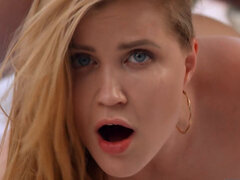 Grote lul, Zwart, Blond, Pijpbeurt, Interraciaal, Buiten