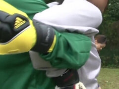 Cutie babe gets her pussy fingered and spread