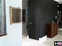 House Sitter Gets Caught Putting On An Anal Show