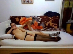 Webcam Sex: Lucky Nerd Gets the Hot Girl