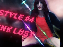 Style No4 Pink Lust. "pink Dress. Dark Thoughts. Dirty Fingers.