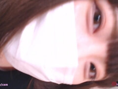 Brunette brune, Gode, Grosse, Doigter, Japonaise, Allumeuse, Jouets, Vibromasseur