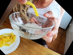 素人, デカチン, ブロンド, フェティッシュ, フランス人, ヒール, オナニー, ストッキング