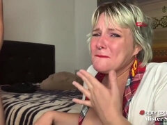 Amateur, Blonde, Éjaculer dans la bouche, Tir de sperme, Queue, Première fois, Mère que j'aimerais baiser, Professeur