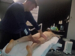 素人, 女, マッサージ, オナニー, 淫乱熟女