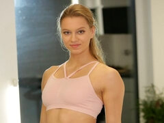 Blondine, Blasen, Hundestellung, Fingern, Handjob, Hardcore, Jungendliche (18+), Titten