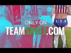 Happy Fourth Of July Fuck With Big Tits And Big Ass Oiled Up Skylar Snow