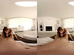 Alexis Crystal & Stereoscopic 180 VR Porn with Maid in Virtual Reality
