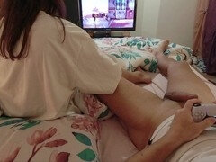 Amatör, Stor stjärt, Brasiliansk, Sperma shot, Fingering, Game, Handjobb, Latina