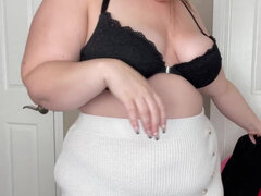 Amateur, Gorda, Morena, Tetas naturales, Solo