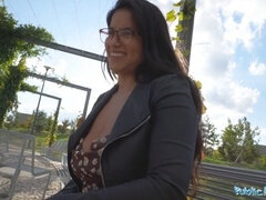 Grote kont, Grote lul, Zwart, Bruinharig, Latijnse vrouw, Spaans