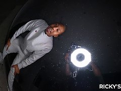 Princess Emily gets her juicy pussy licked & basted by Ricky Johnson