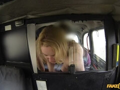 Busty American Tourist With No Cash Rides Cabbie's Cock