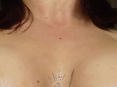 Amatør, Rumpe, Stor rumpe, Brunette, Latina, Fitte, Tattovering, Stramt