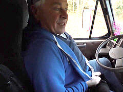 granddad picks up a whorish gal with his trailer