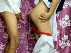 Anal, Stjärt mot mun, Avsugning, Par, Indisk, Liten och nätt, Stockings, Tonåring