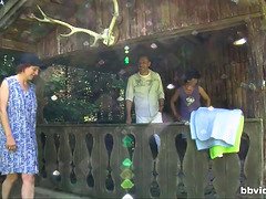 Любители, Минет, Немки, Хд, Натуральные сиськи, Бритые, Тату, Втроем