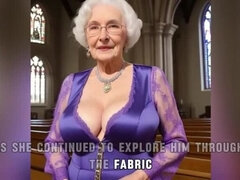 Mature Eleanor's Naughty Church Visit with a BBC Priest